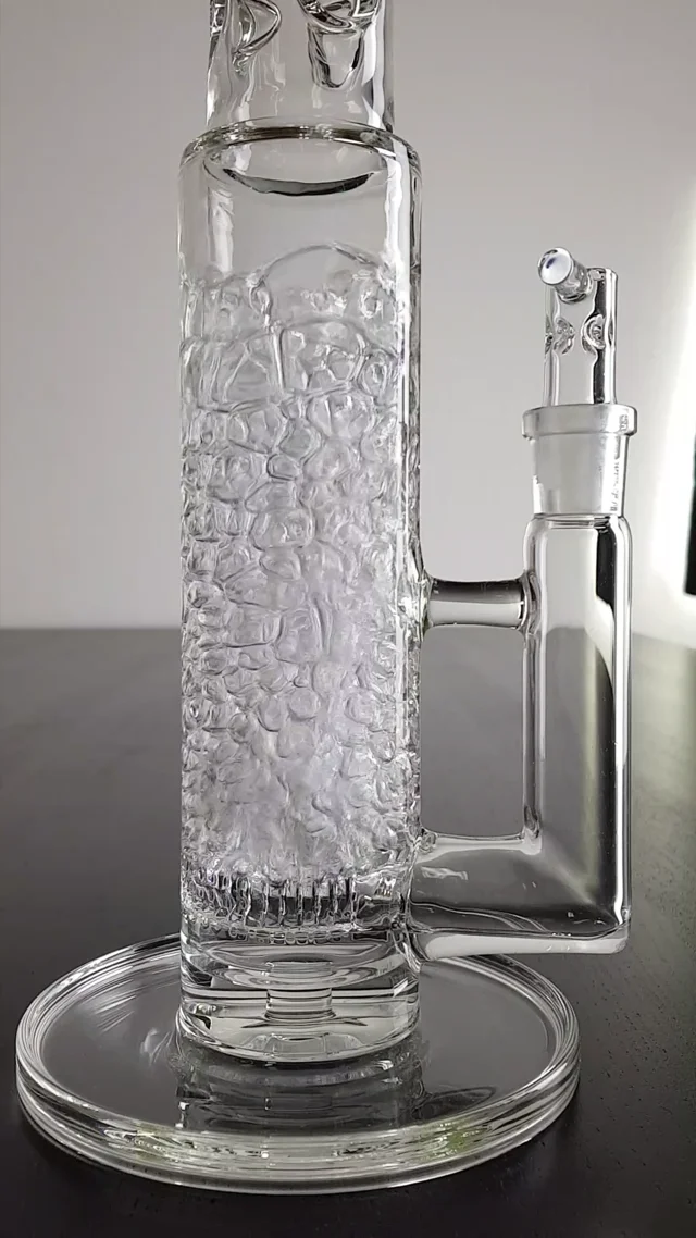 KUSH SCIENTIFIC - Type2 Gridded Puckline Tube w/ 18mm Joint & Slide - The  Dab Lab