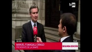 Declaraciones de Manuel Fumagali en Canal 7