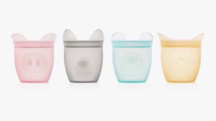 Zip Top Baby Snack Container