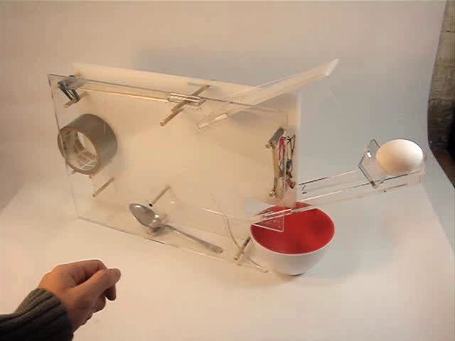 Project 1-1: Rube Goldberg Breakfast Machine on Vimeo