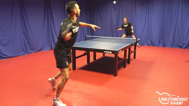 How to deal with high awkward spin shots