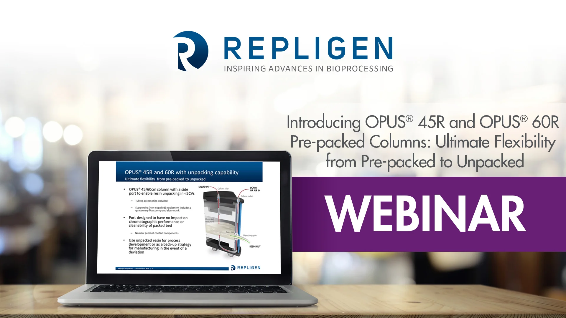 Webinar: Introducing OPUS® 45R and OPUS® 60R Pre-packed Columns ...