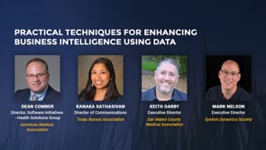 Practical techniques for enhancing business intelligence using data
