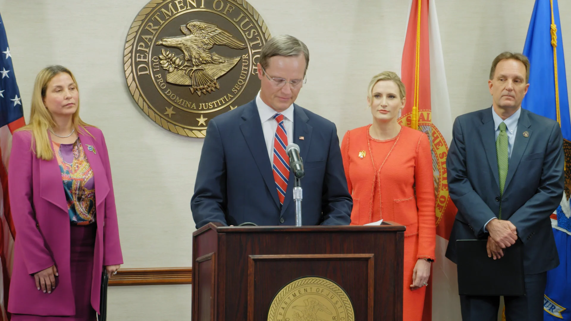 Attorney general presser on Vimeo