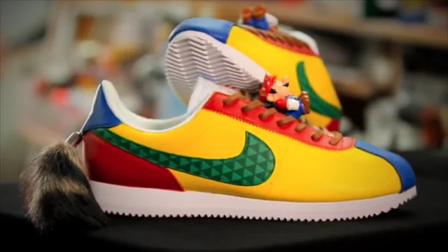 Custom on sale mario shoes