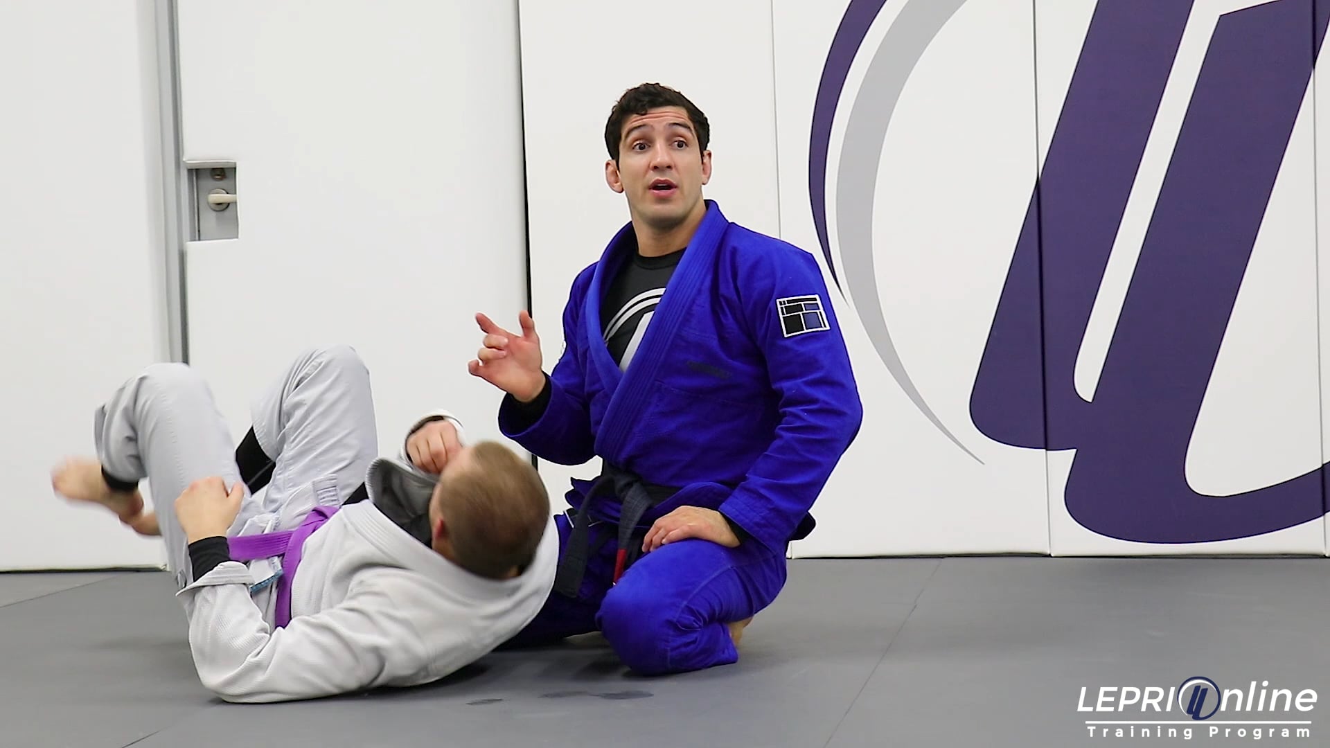 Lepri BJJ Online Training: Lasso With De La Riva Sweep to Side Control When