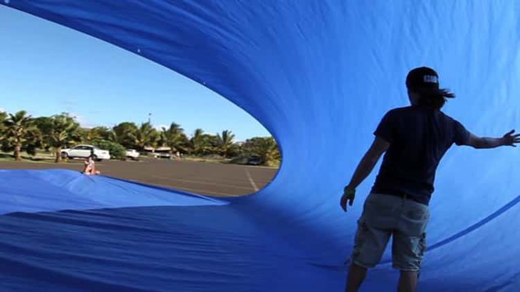 How to tarp surf