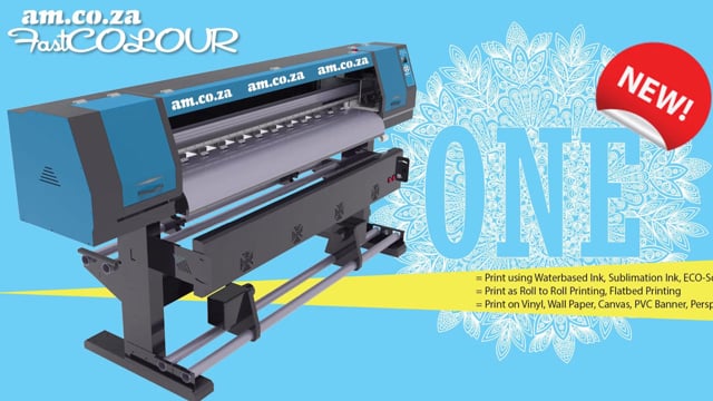 Introducing our FastCOLOUR ONE, One Printer for UV and ECO-Solvent Ink and Roll-to-Roll and Flatbed Printing