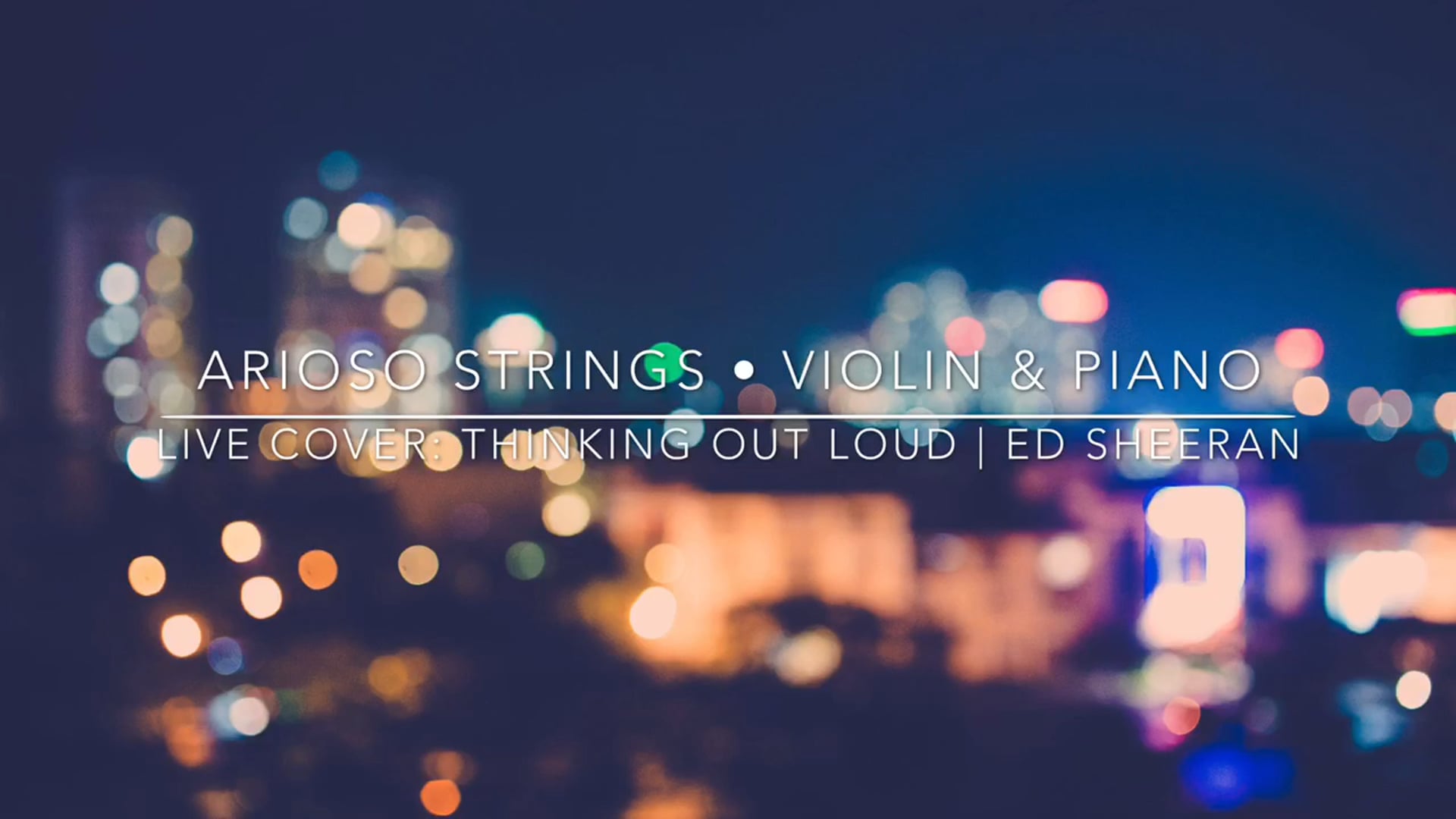 Promotional video thumbnail 7 for Arioso Strings