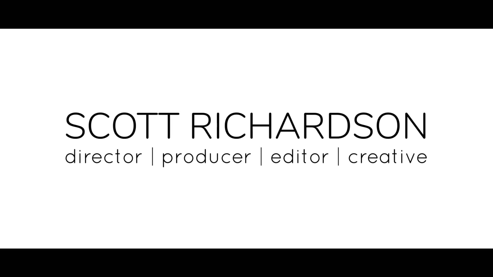 Scott Richardson 2020 Reel on Vimeo