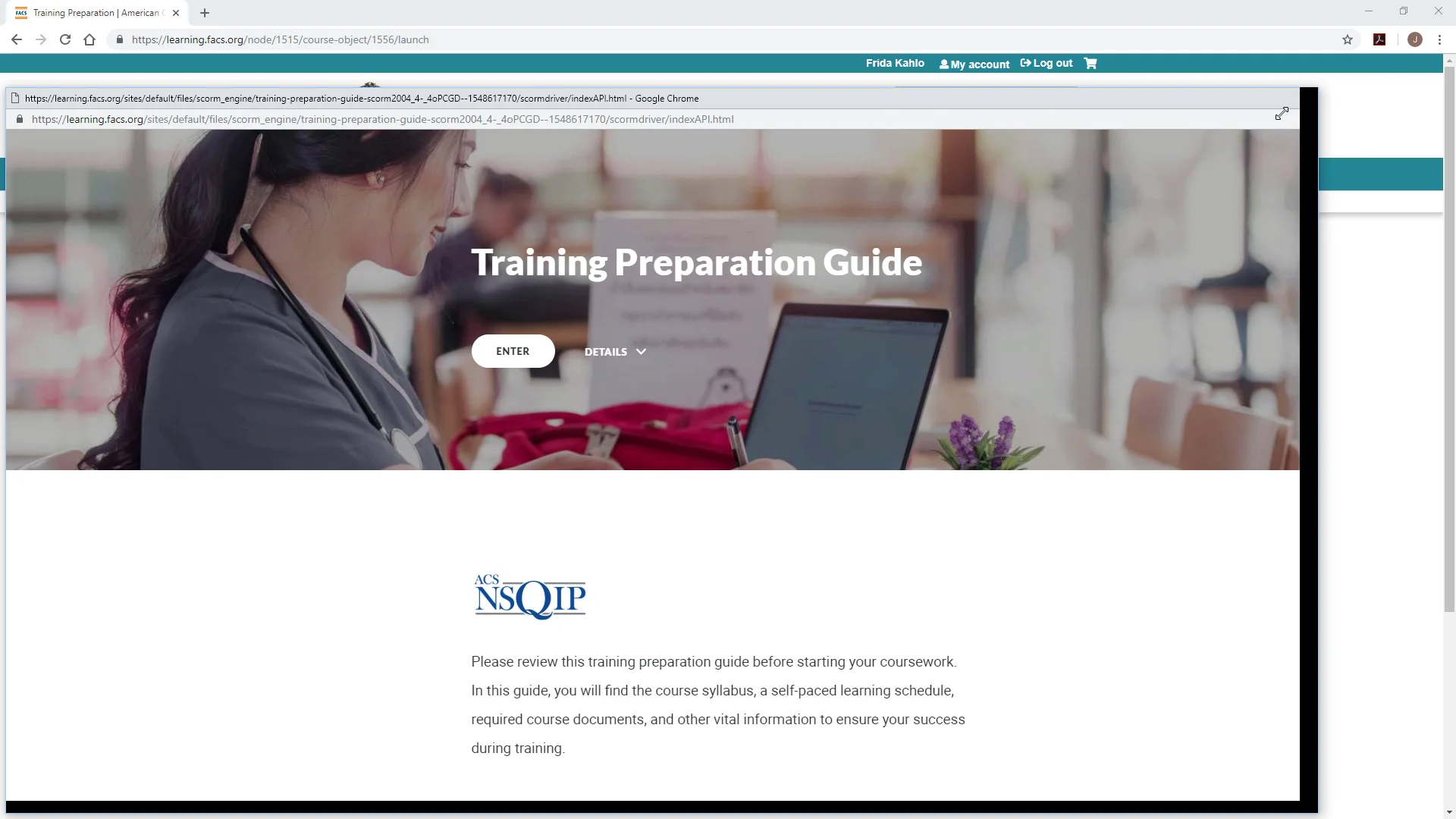 2026 ACS NSQIP Surgical Clinical Reviewer Training-Initial