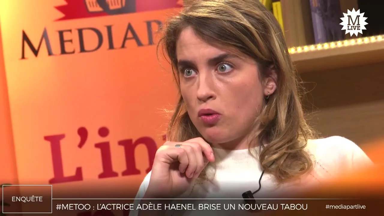 #MeToo: Adèle Haenel explique en direct pourquoi elle sort du silence ...