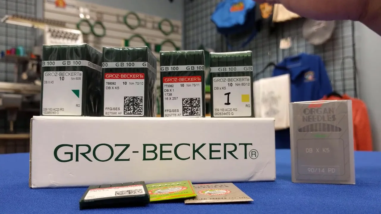 80/12 Sharp Point Titanium - GrozBeckert | Colman and Company