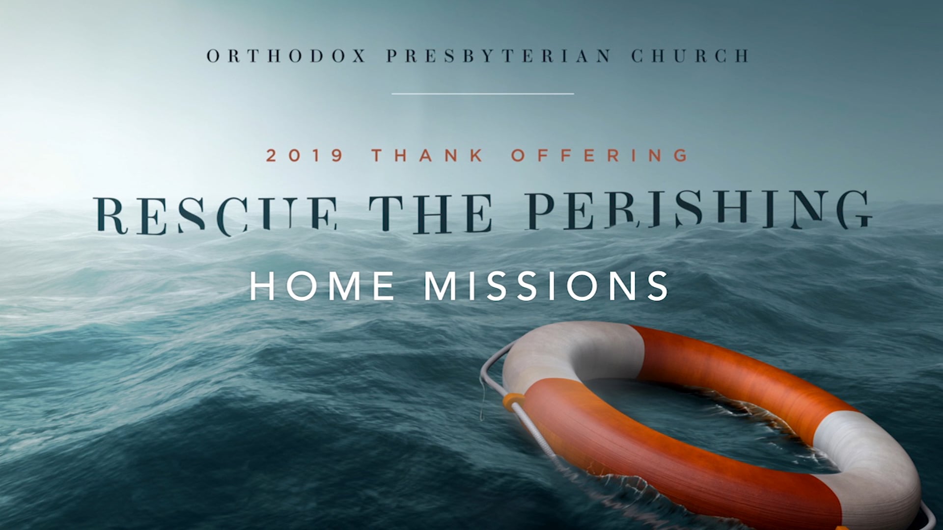 2019 Thank Offering: Home Missions