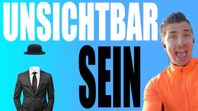 Was tun, wenn ich nicht gesehen werden möchte?