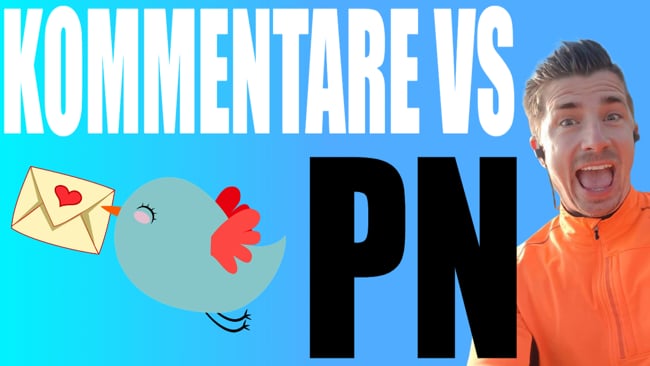 Mehr Reichweite durch Kommentare oder private Nachrichten?
