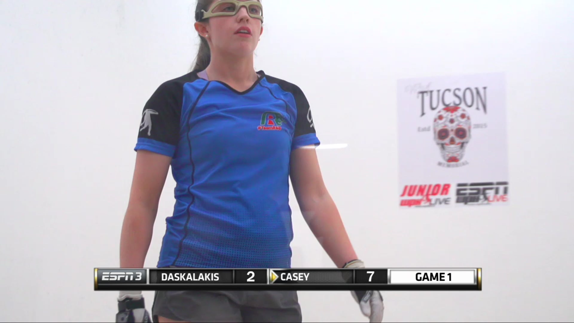 2019 Tucson Memorial -  Women's Semis - Daskalakis vs Casey