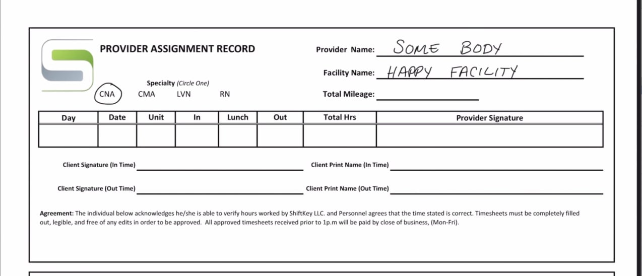 How To Fill-Out a ShiftKey Work Log on Vimeo