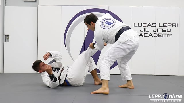 Spider Guard to De La Riva Sweep Attempt to Leg Drag to Back Take