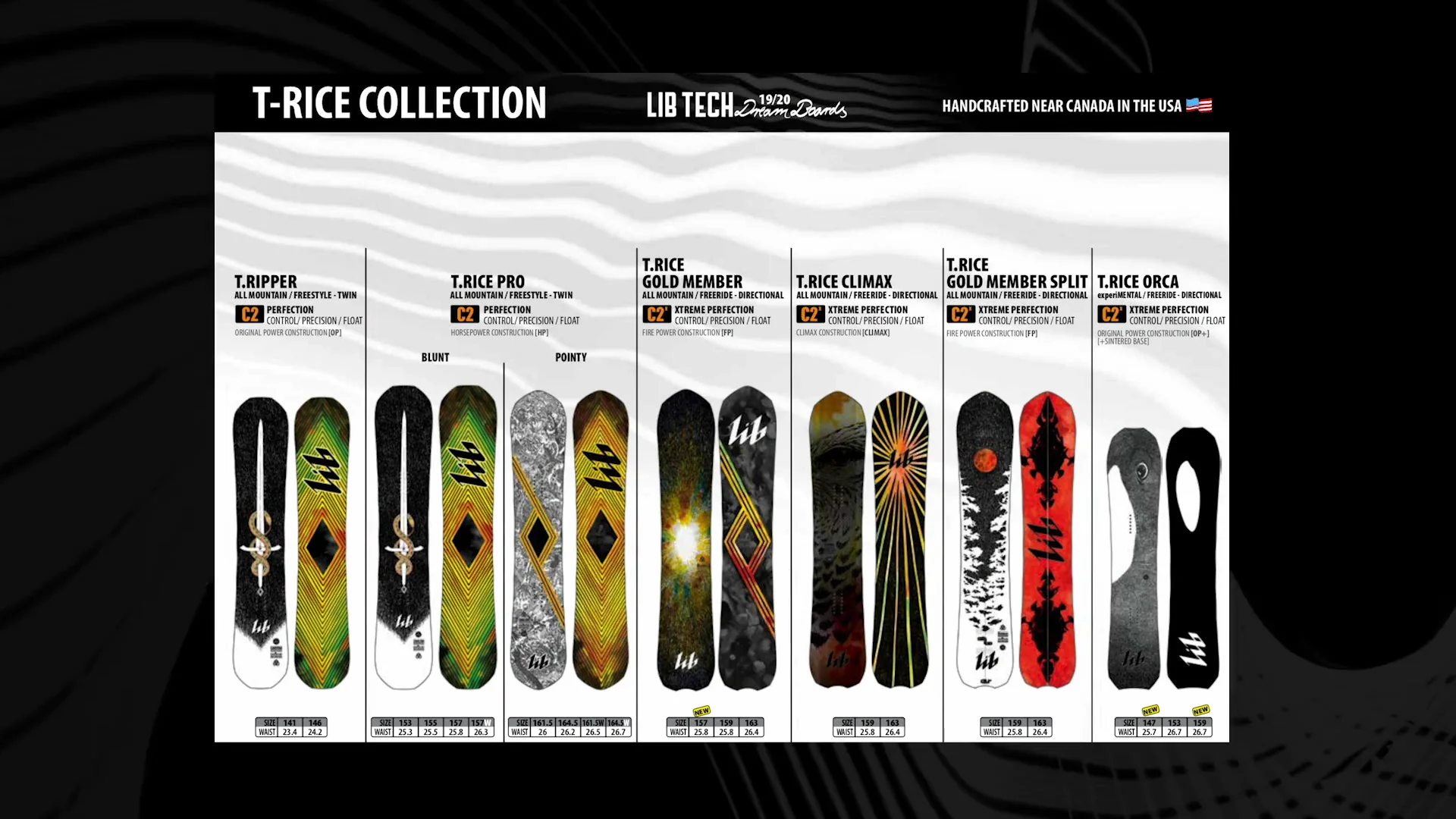 大人気新品をすべて CLIMAX - TRAVIS RICE PRMODEL- LIBTECH SNOWBOARDS 19-20 スノーボード