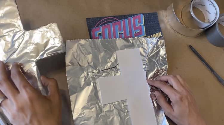 Aluminum foil crafts, Foil art, Aluminum foil art