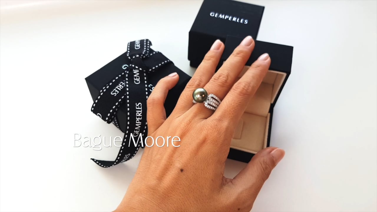 Anello Moore - Oro bianco I Gemperles