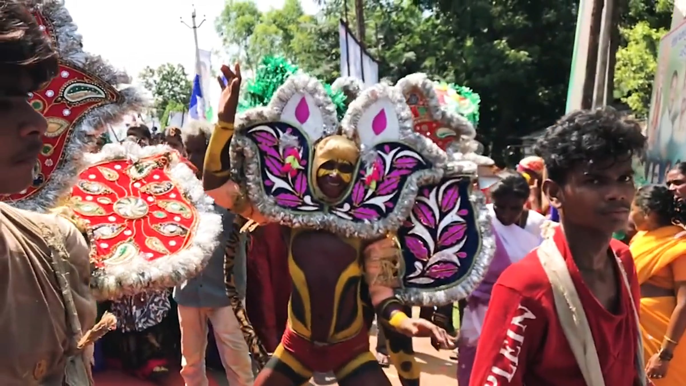 Praja Sankalpa Yatra documentary still