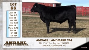 Lot #66 - AMDAHL LANDMARK 944