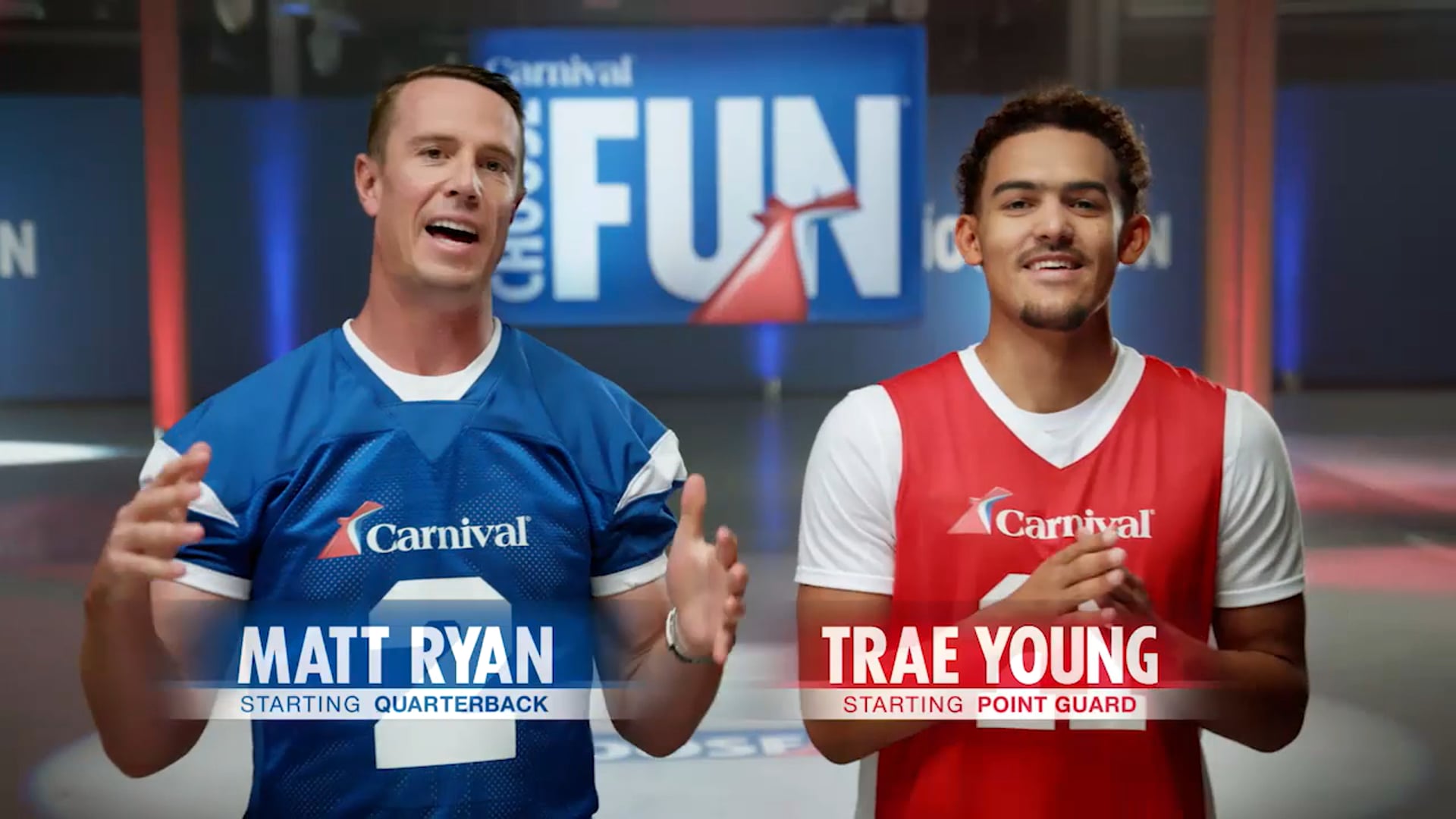 ESPN/Carnival Cruise - "Choose Fun" (Feat. Matt Ryan & Trae Young)