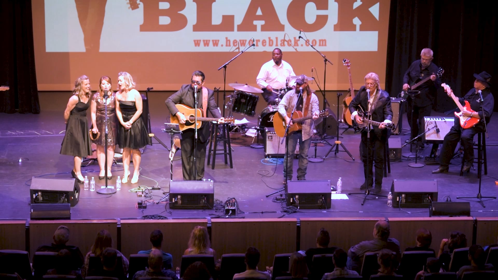 Promotional video thumbnail 2 for He Wore Black, a Johnny Cash Tribute