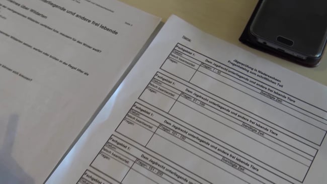 Arbeiten mit dem Fragenkatalog Teil 2