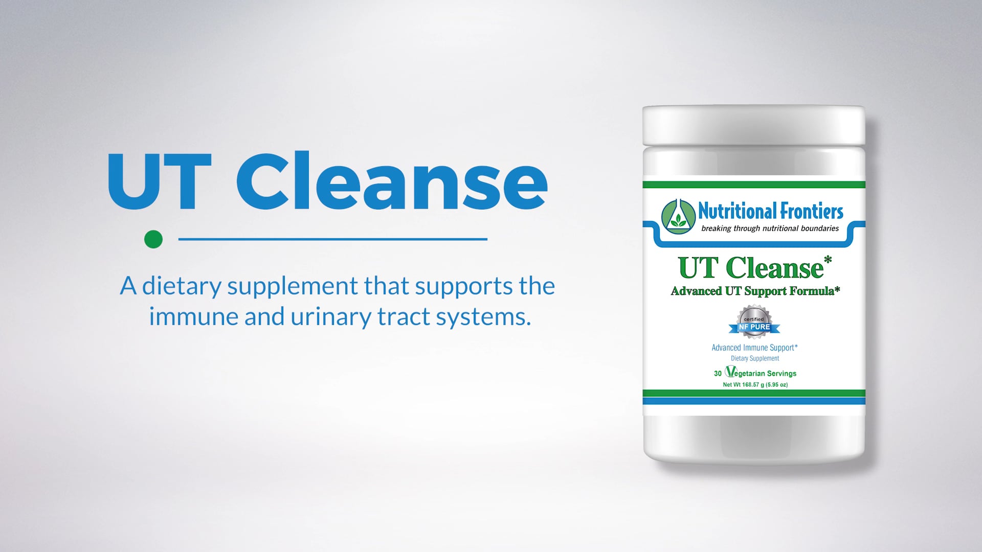 NF Product Overview - UT Cleanse