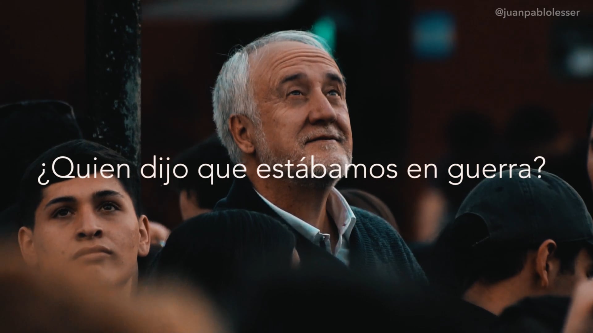 Quien dijo que estábamos en guerra?