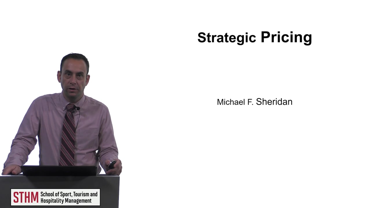 Strategic Pricing