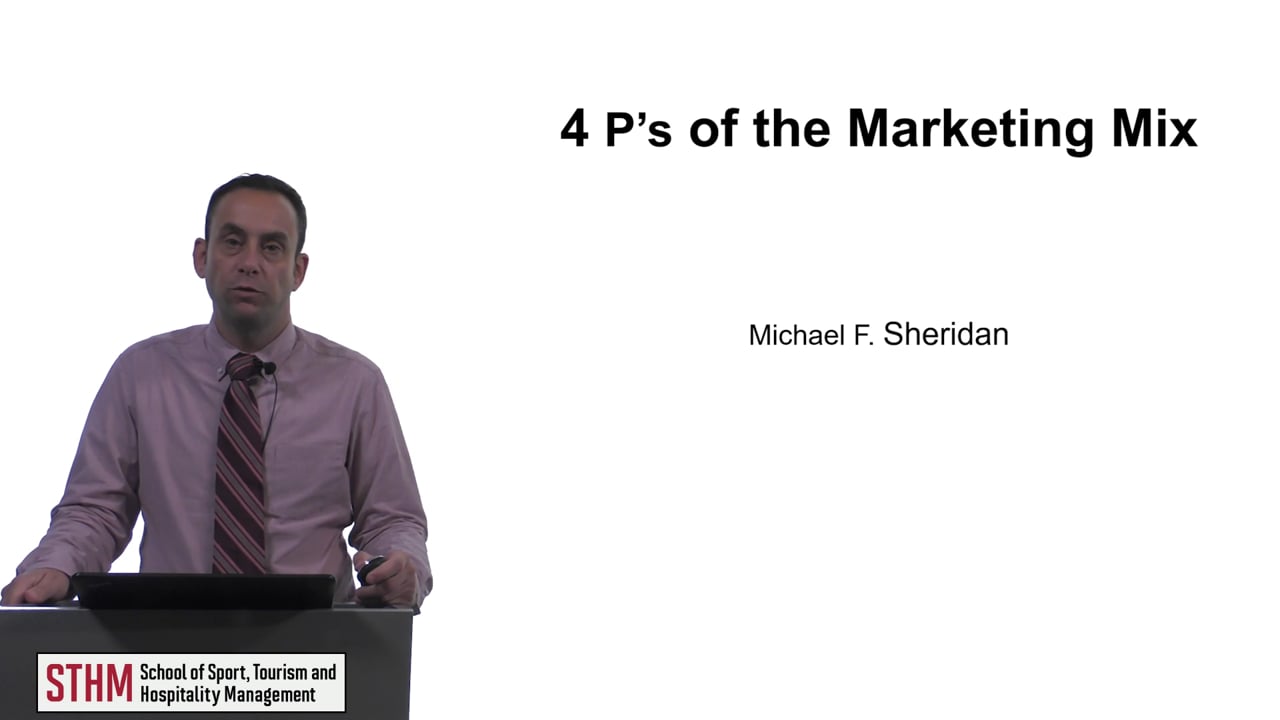 4 P’s of the Marketing Mix