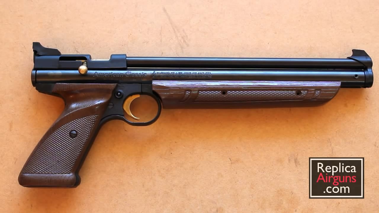 Crosman 1377 American Classic .177 Pellet Pistol Review On Vimeo