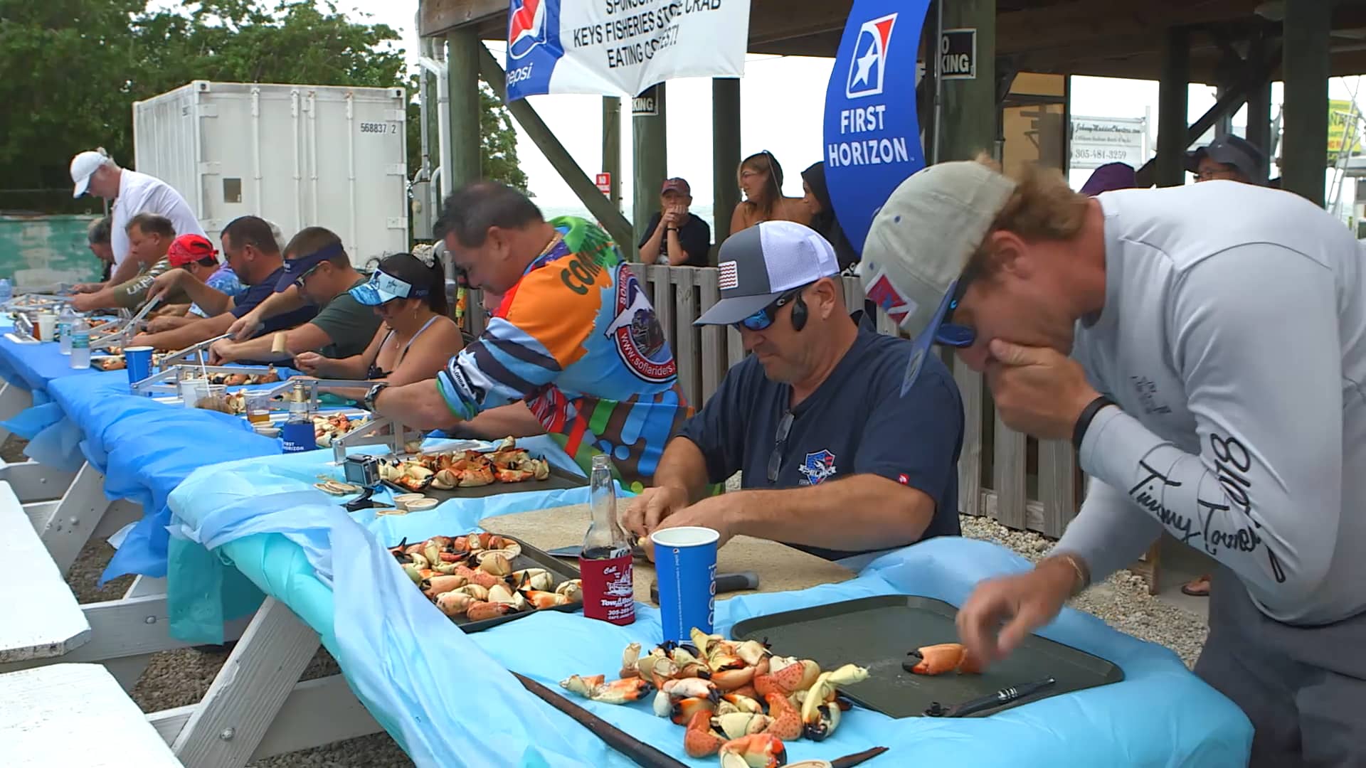 Florida Keys Stone Crab Eating Contest on Vimeo