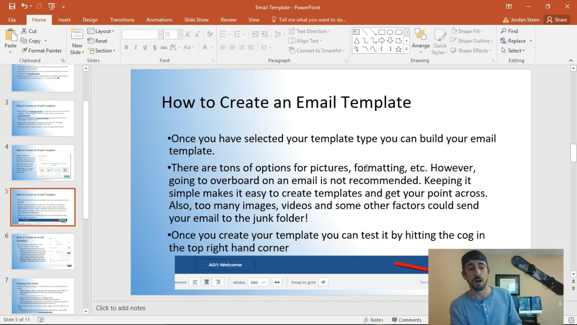 Building an Email Template on Vimeo