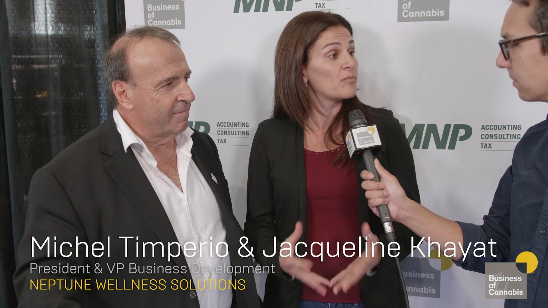 BofC x MNP | Michel Timperio & Jacqueline Khayat, Neptune Solutions