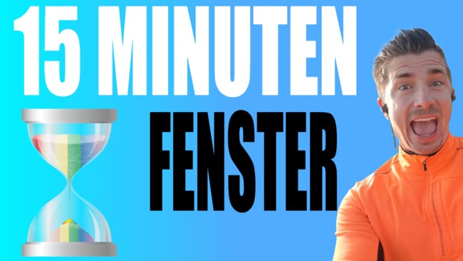 Das neue 15 Minuten Zeitfenster bei LIVEs