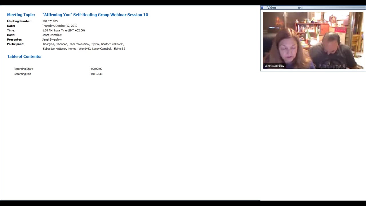 Affirming You Self-Healing Group Webinar Session 10-20191016