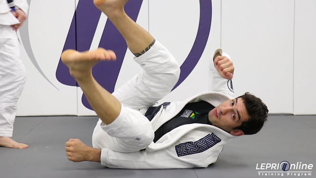 Lasso to De La Riva With Lasso Sweep attempt to Back Take