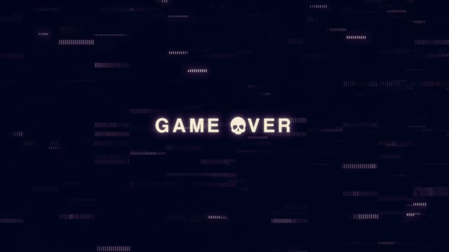 Game Over Text Video - Free GIF on Pixabay - Pixabay