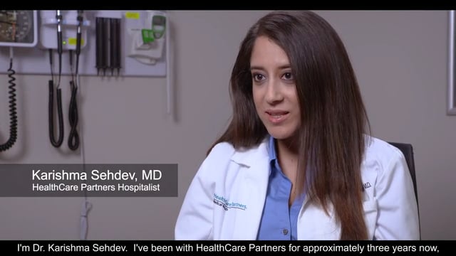 HEALTHCARE PARTNERS Dr. Sehdev Hospitalist Testimonial on Vimeo