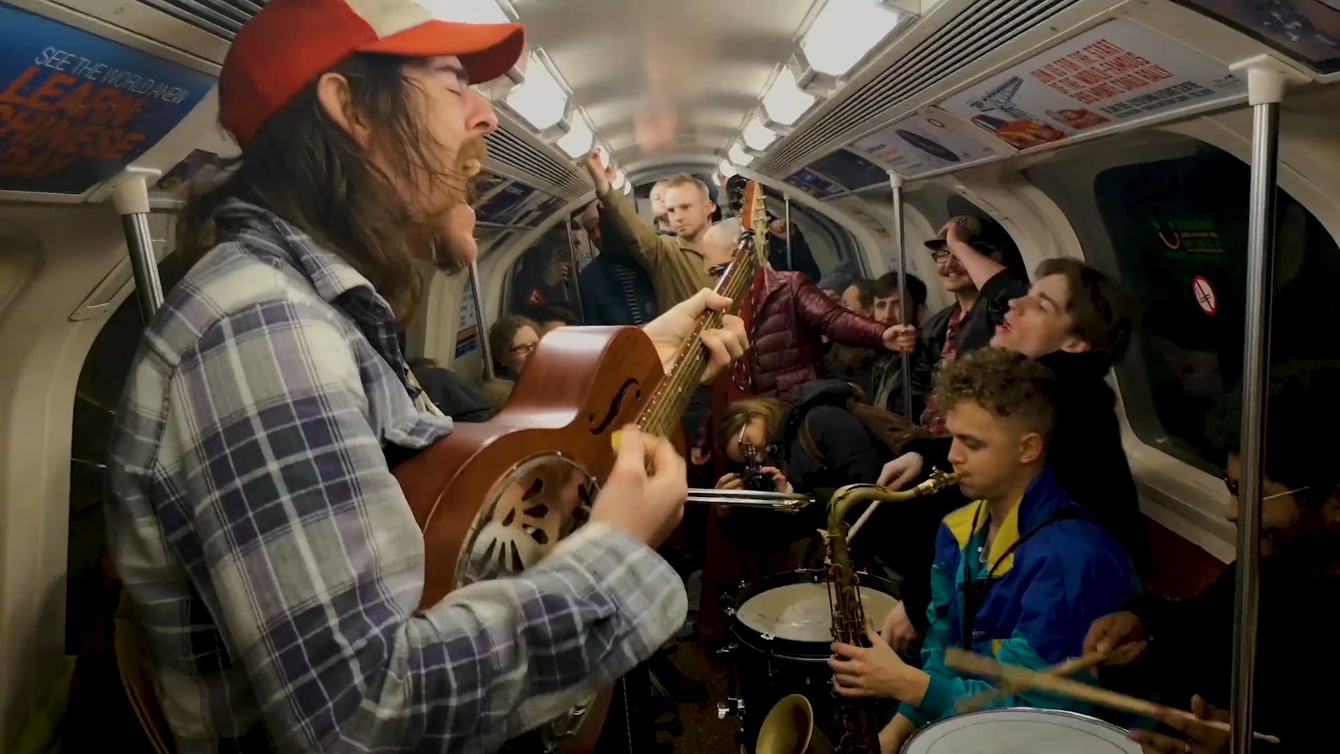 When the Saints Go Marching In - Tom Mcguire and the Brassholes (Live from a Subway)