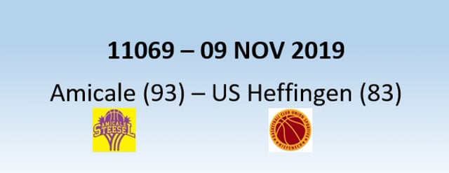 N1H 11069 Amicale Steinsel (93) - US Heffingen (83) 09/11/2019
