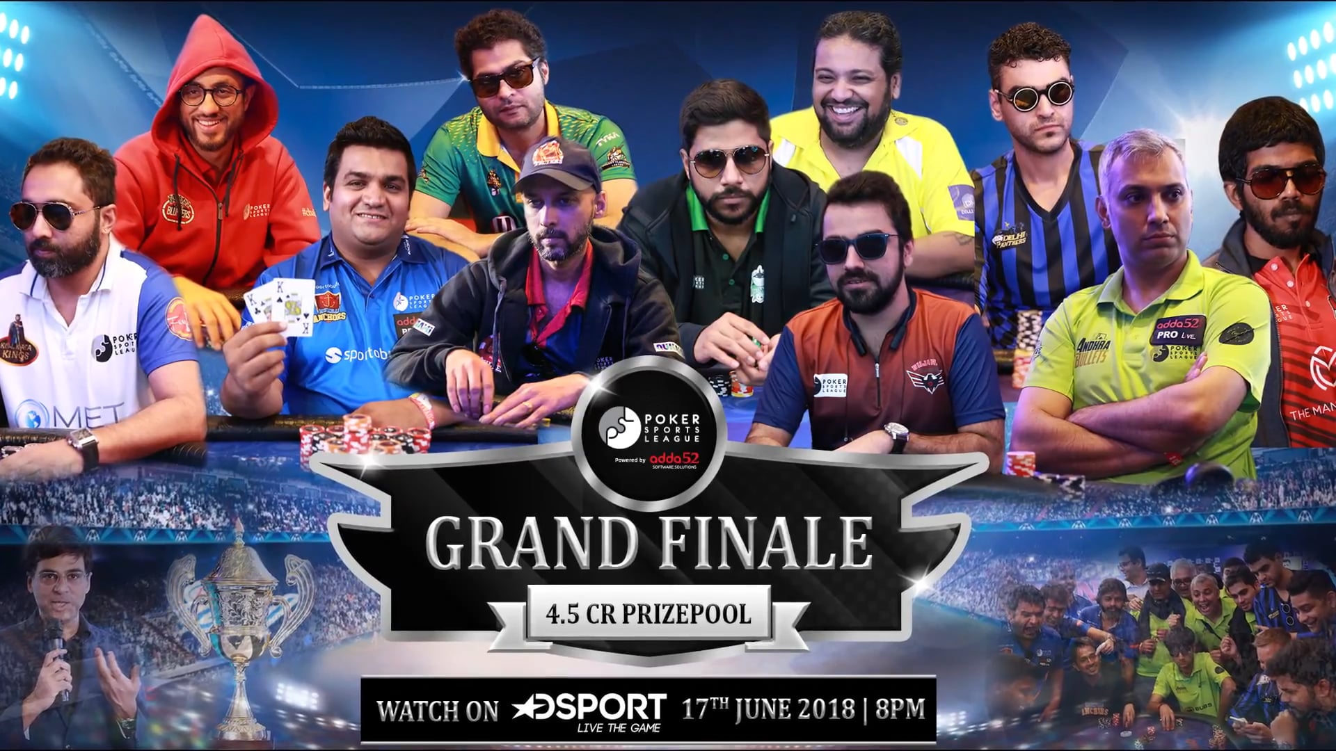 POKER SPORTS LEAGUE Season 2 FINALE | Archana Vijaya | Nikita Luther
