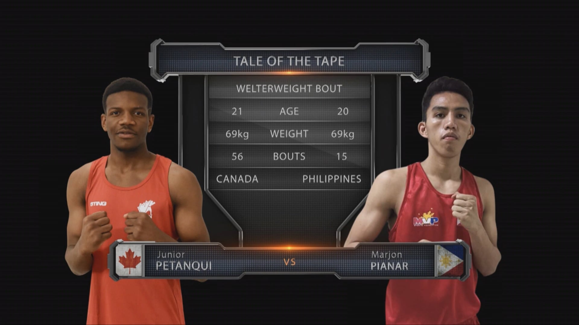 Junior Petanqui (CAN) vs Marjon Pianar (PHL)