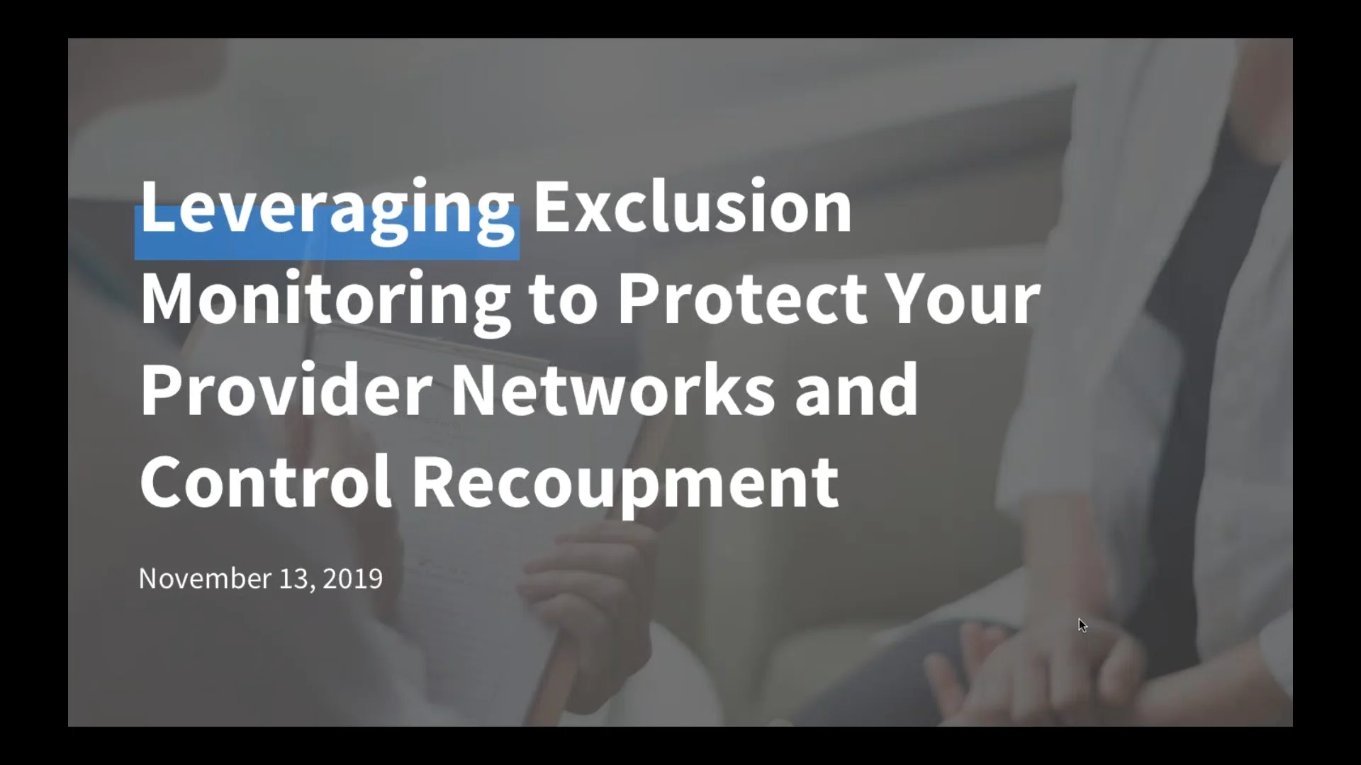 Protect Networks and Control Recoupment Through Exclusion Monitoring on ...