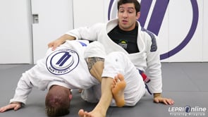 Lasso to De La Riva With Lasso Sweep attempt to Triangle or Omoplata